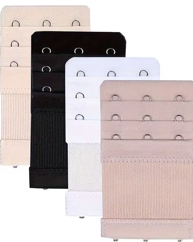 Extensores de brasier, 3 piezas en Nude, negro y blanco, foto 4