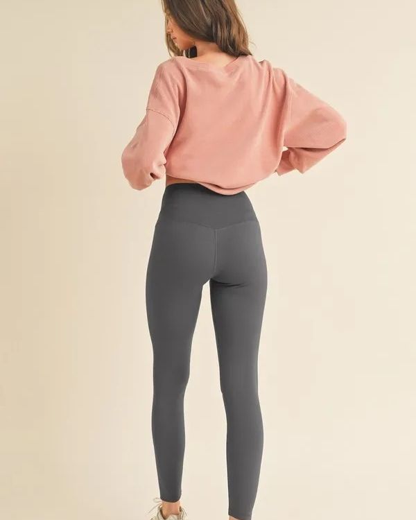 Leggings afelpados en Gris claro, foto 2