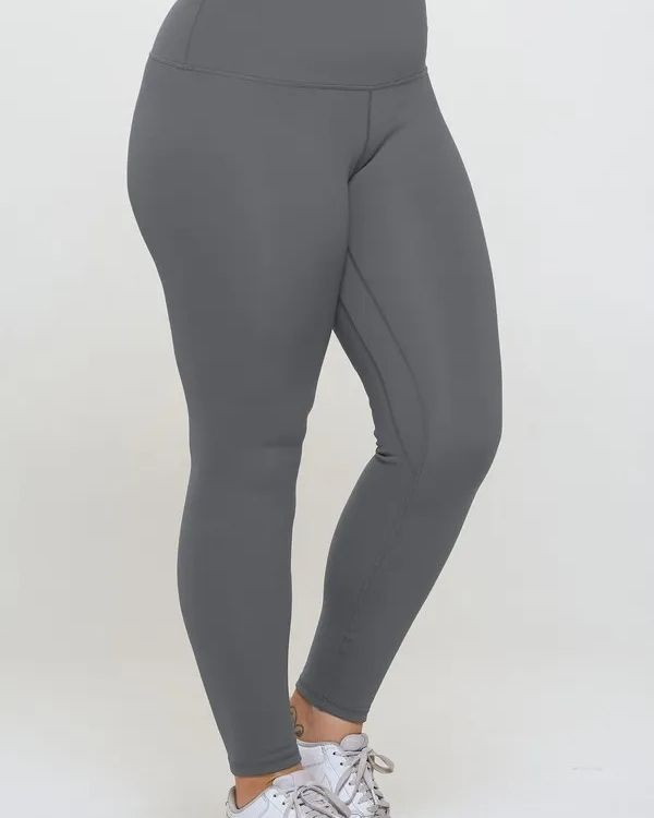 Leggings afelpados en Gris claro, foto 3